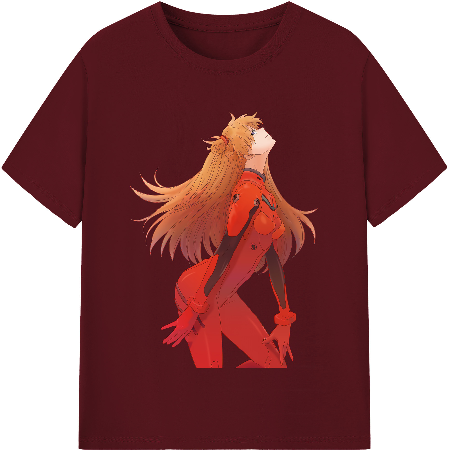 （画像用） EVA 新世紀エヴァンゲリオン 綿100％半袖Tシャツ（フロントプリント）